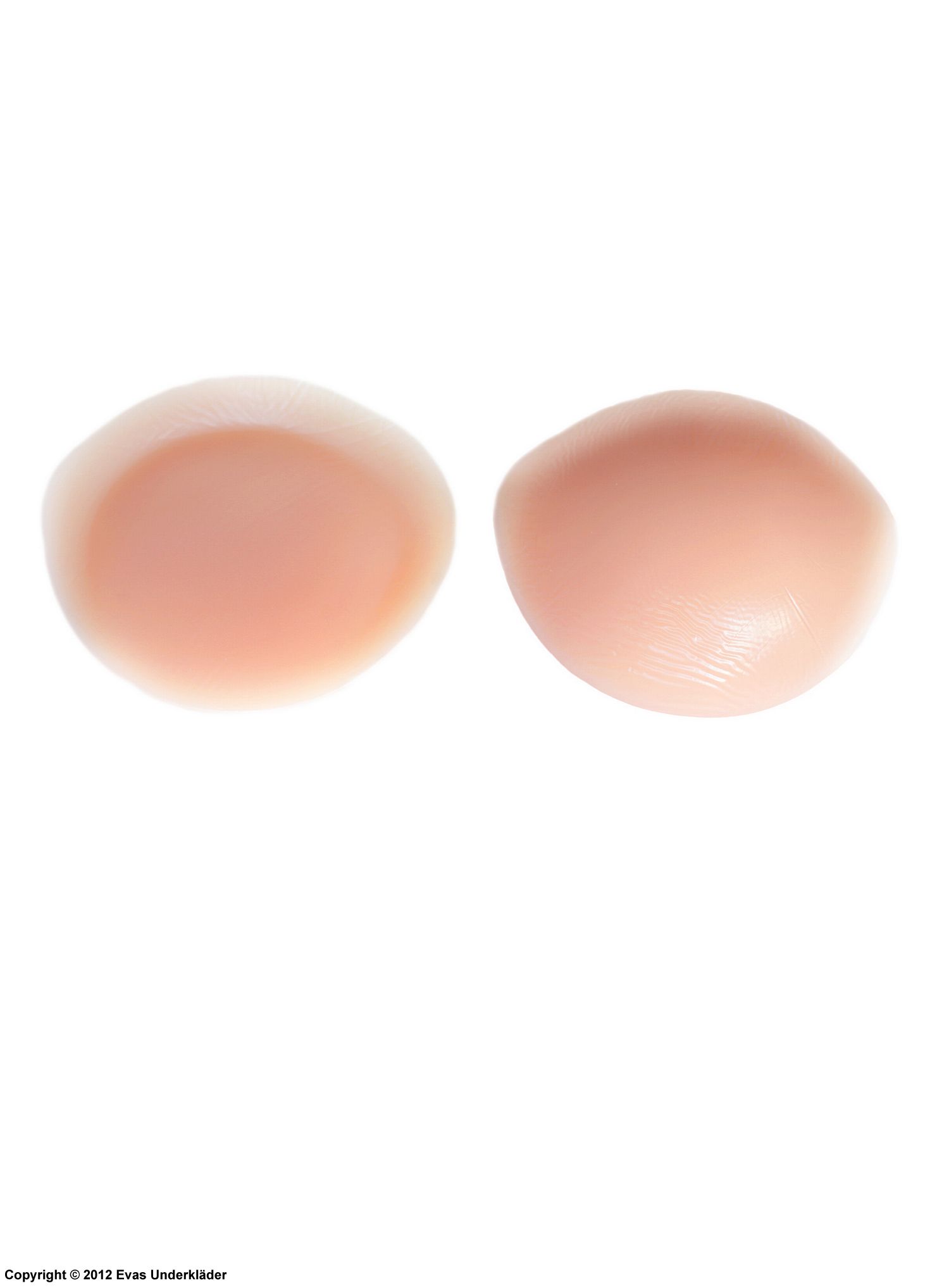 Bra pads, silicone, breast enhancer, 1 pair (2 pcs)